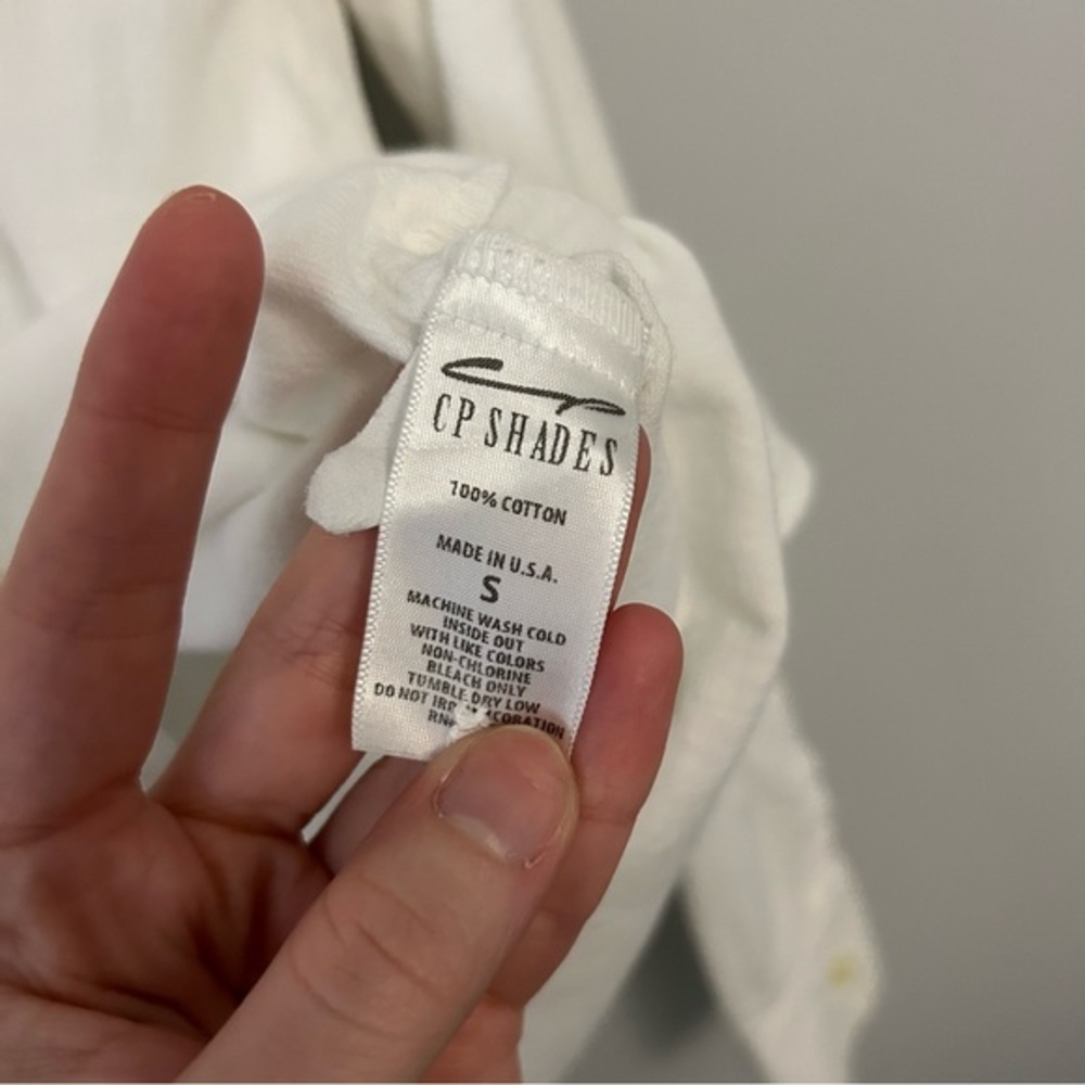 CP Shades White‎ Button Down Japanese Cotton Shirt - Picture 8 of 8